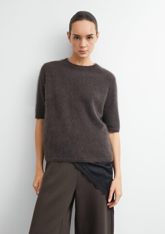 COMMA Strickpullover in Braun: Vorderseite