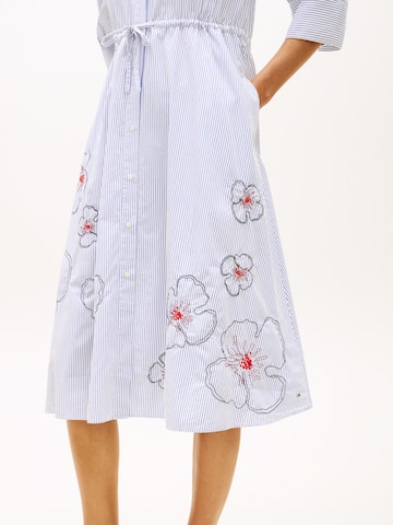 Robe-chemise TOMMY HILFIGER en bleu