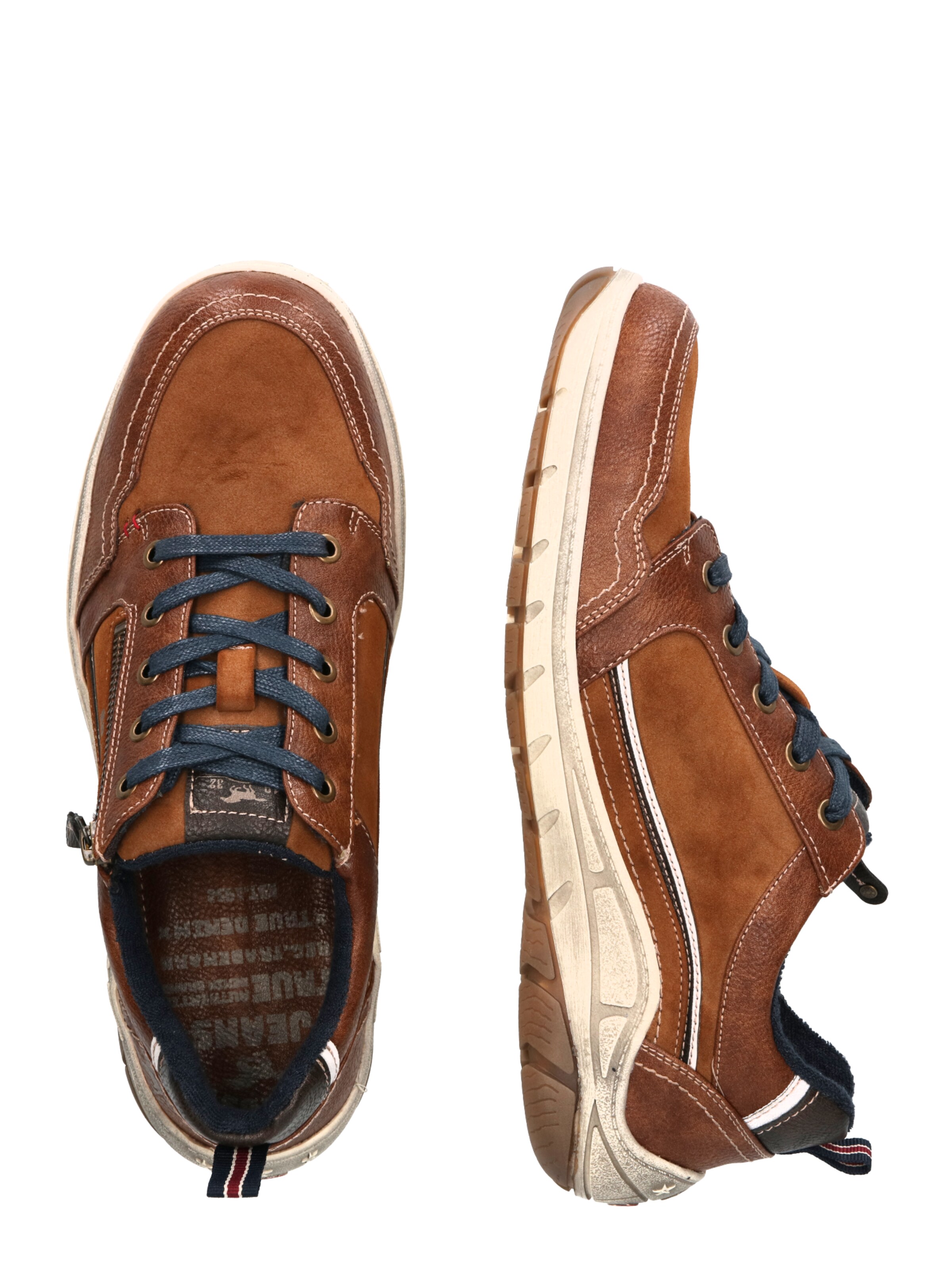 MUSTANG Athletic lace-up shoe in Brown