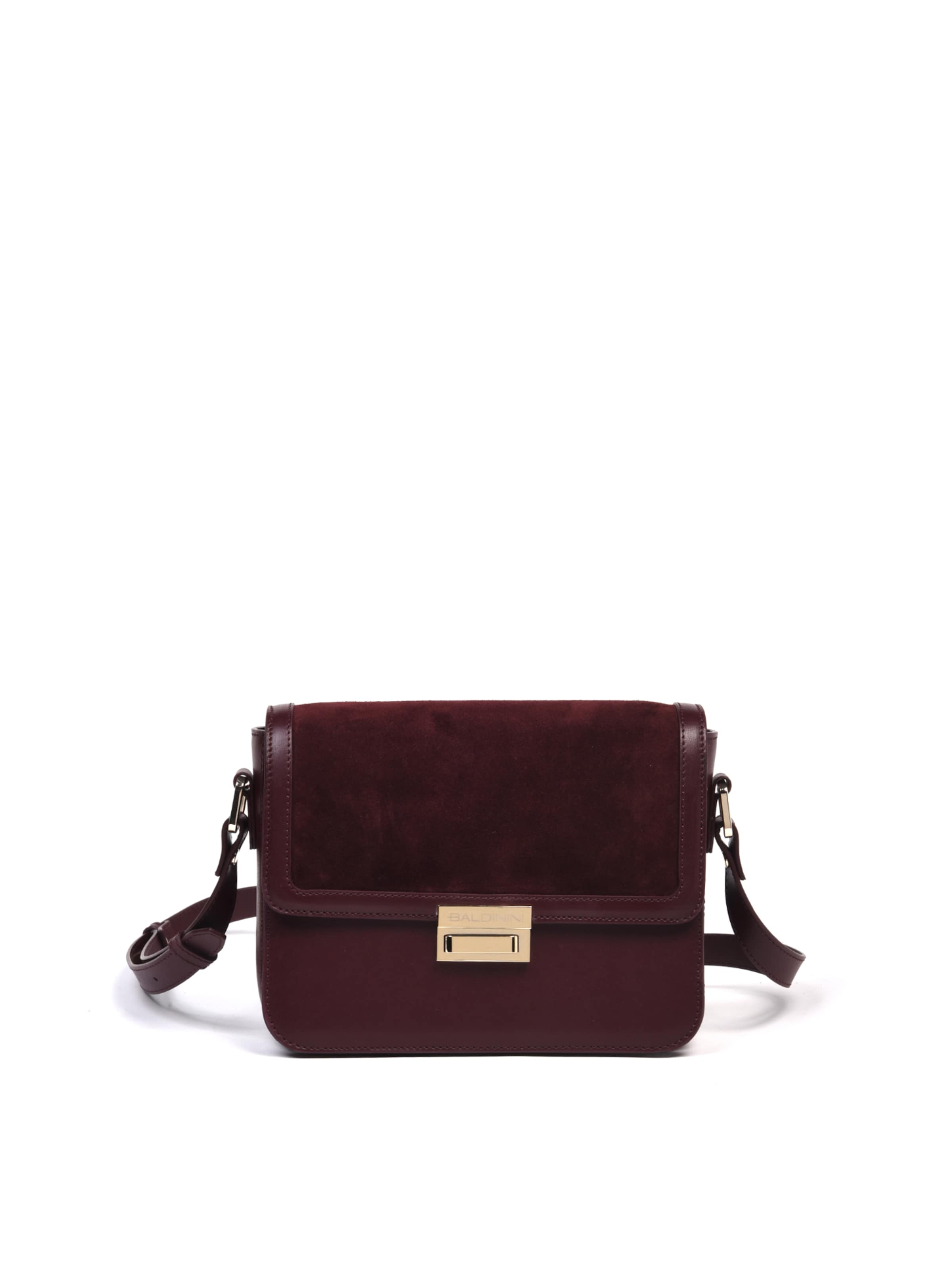 Sac à bandoulière BALDININI en marron : devant