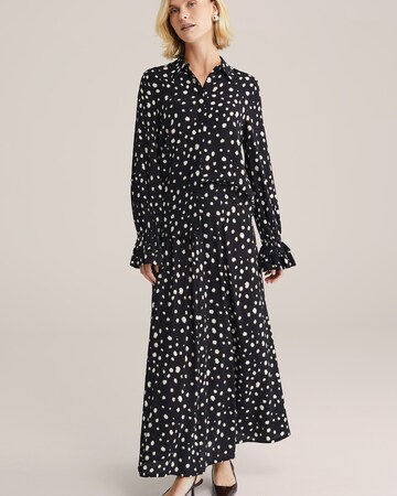 WE Fashion Блуза в черно: отпред