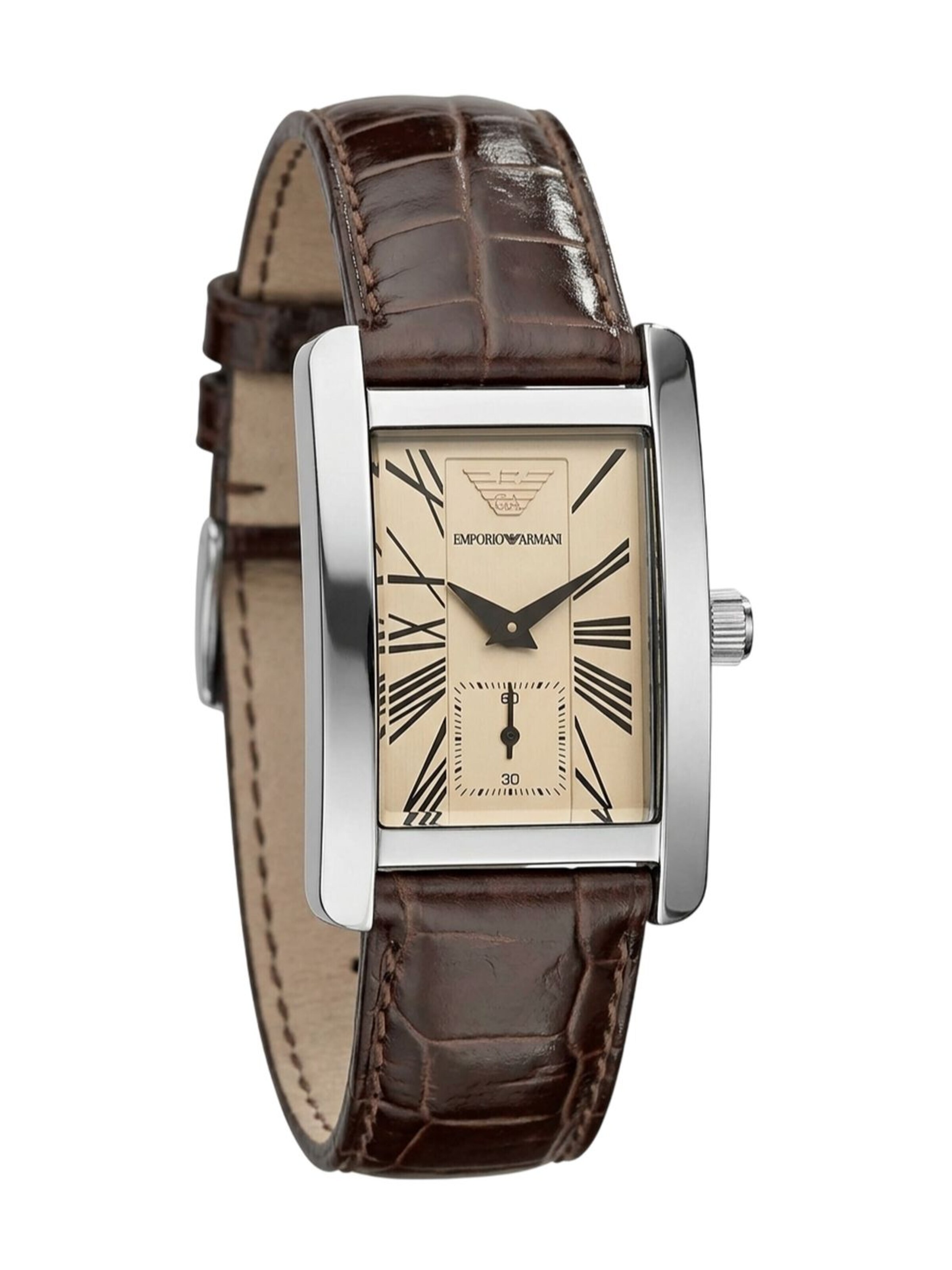 Emporio Armani Analoog horloge 'Emporio Armani AR0154' in Bruin