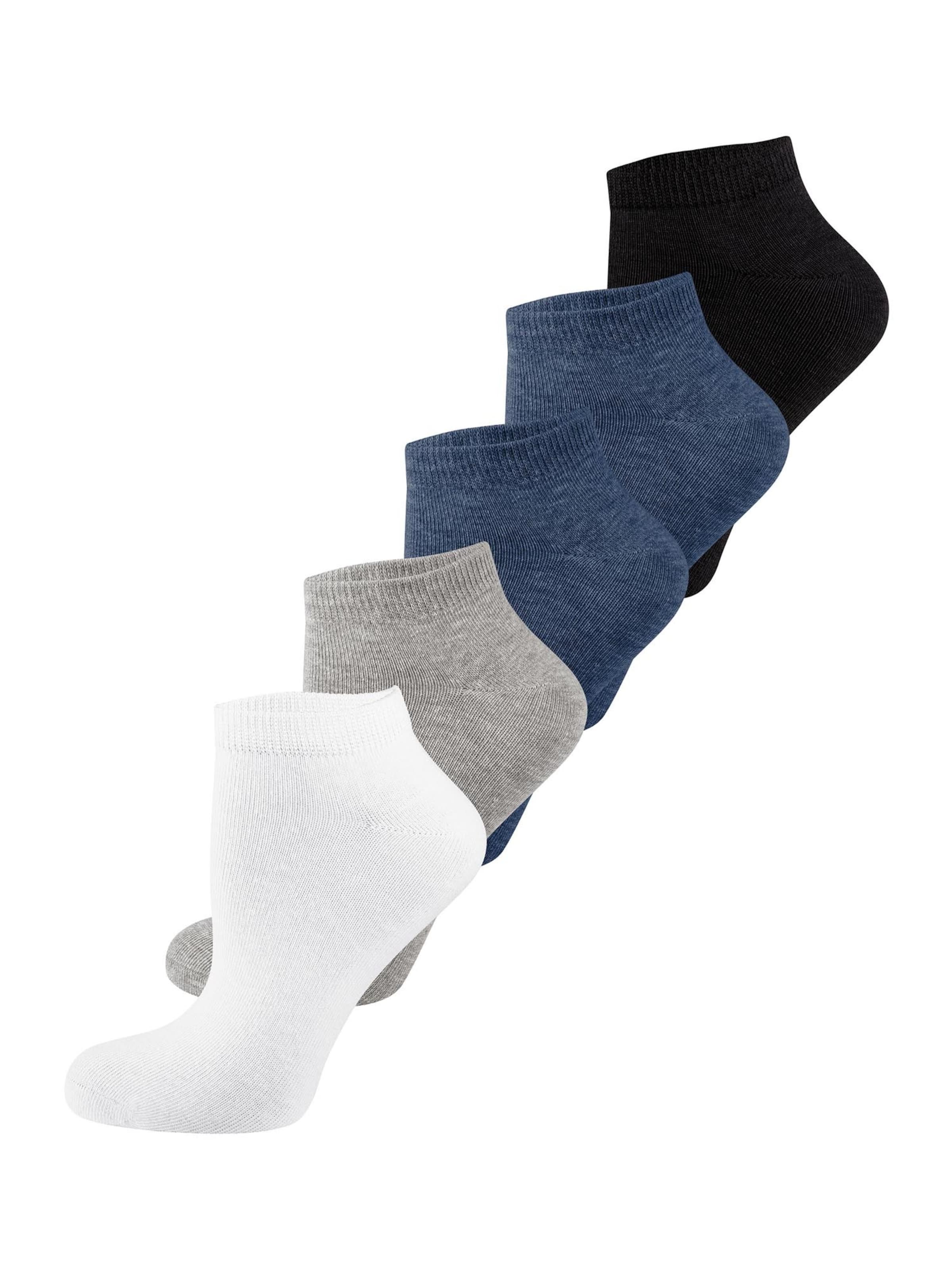 Nur Die Sokken ' Classic ' in Blauw: voorkant