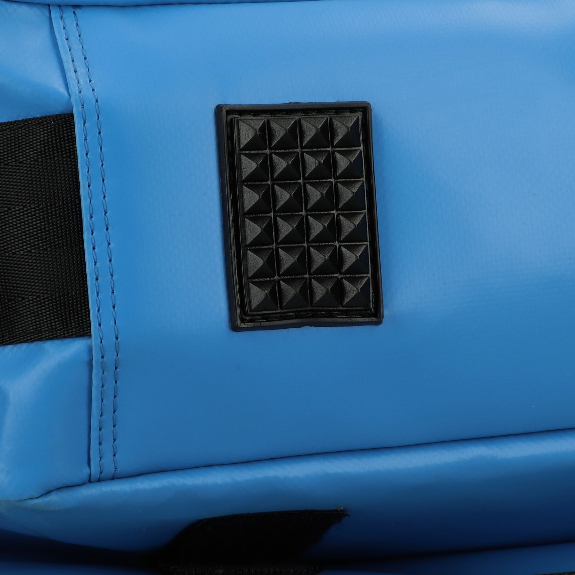 GREENBURRY Upcycled Tarpaulin Messenger 40 cm Laptopfach in Blau