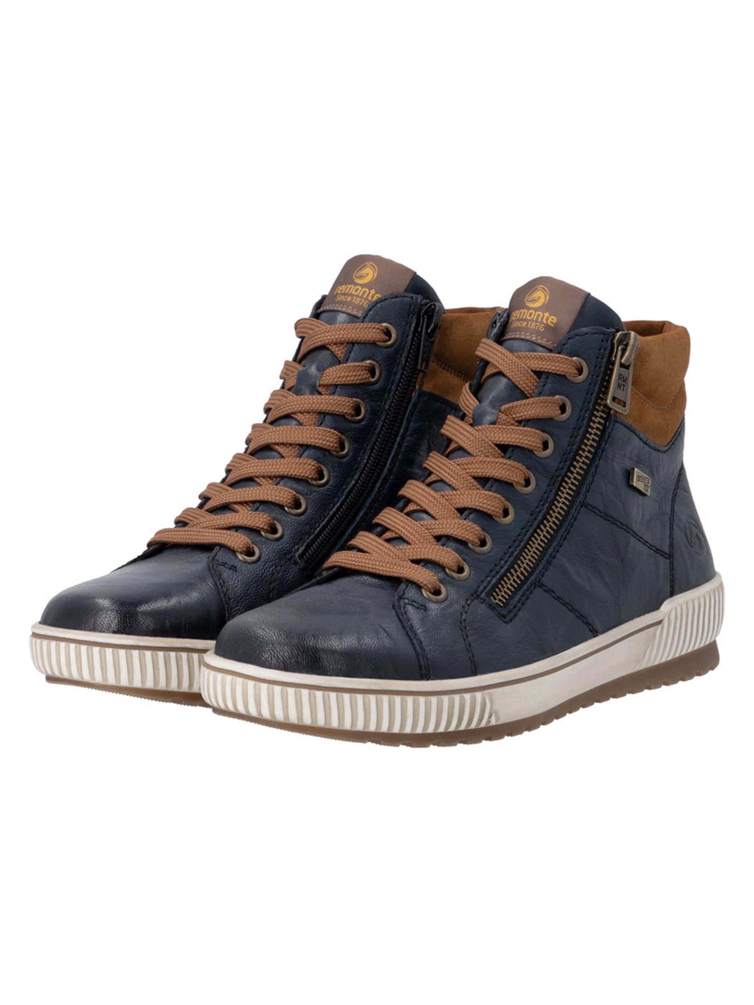 Baskets hautes 'Basic' REMONTE en bleu