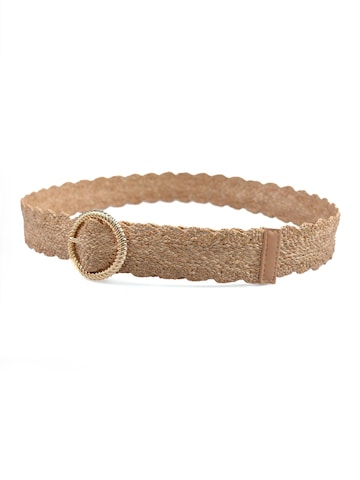 AVANT-GARDE PARIS Gürtel 'Cesira' in Beige
