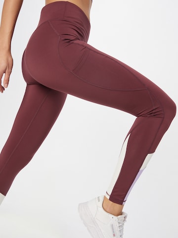 ONLY PLAY Skinny Workout Pants 'EHY' in Purple