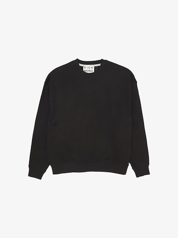 John Richmond Sweatshirt 'Nemes' in Black: front