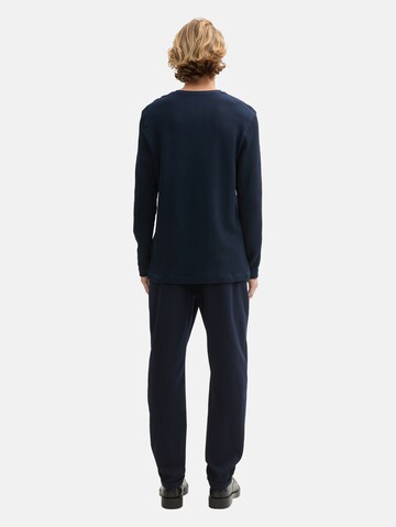 TOM TAILOR DENIM Loosefit Broek in Blauw