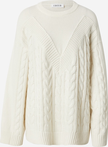 smėlio EDITED Megztinis 'Danica': priekis
