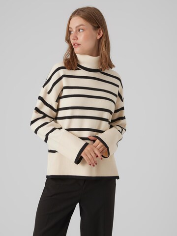 VERO MODA Sweater 'Saba' in Beige: front