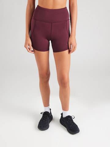 HOKA - Skinny Pantalón deportivo 'ELARO 5' en rojo: frente