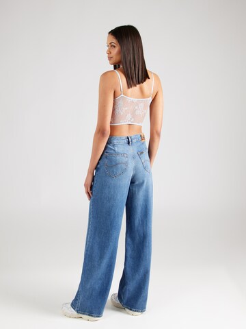 Wide Leg Jean 'STELLA' Lee en bleu