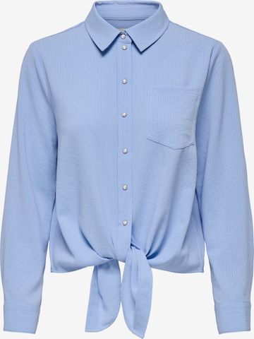 Camicia da donna 'ONLLECEY' di ONLY in blu: frontale