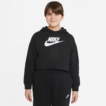 Nike Sportswear Sweatshirt in Black: front