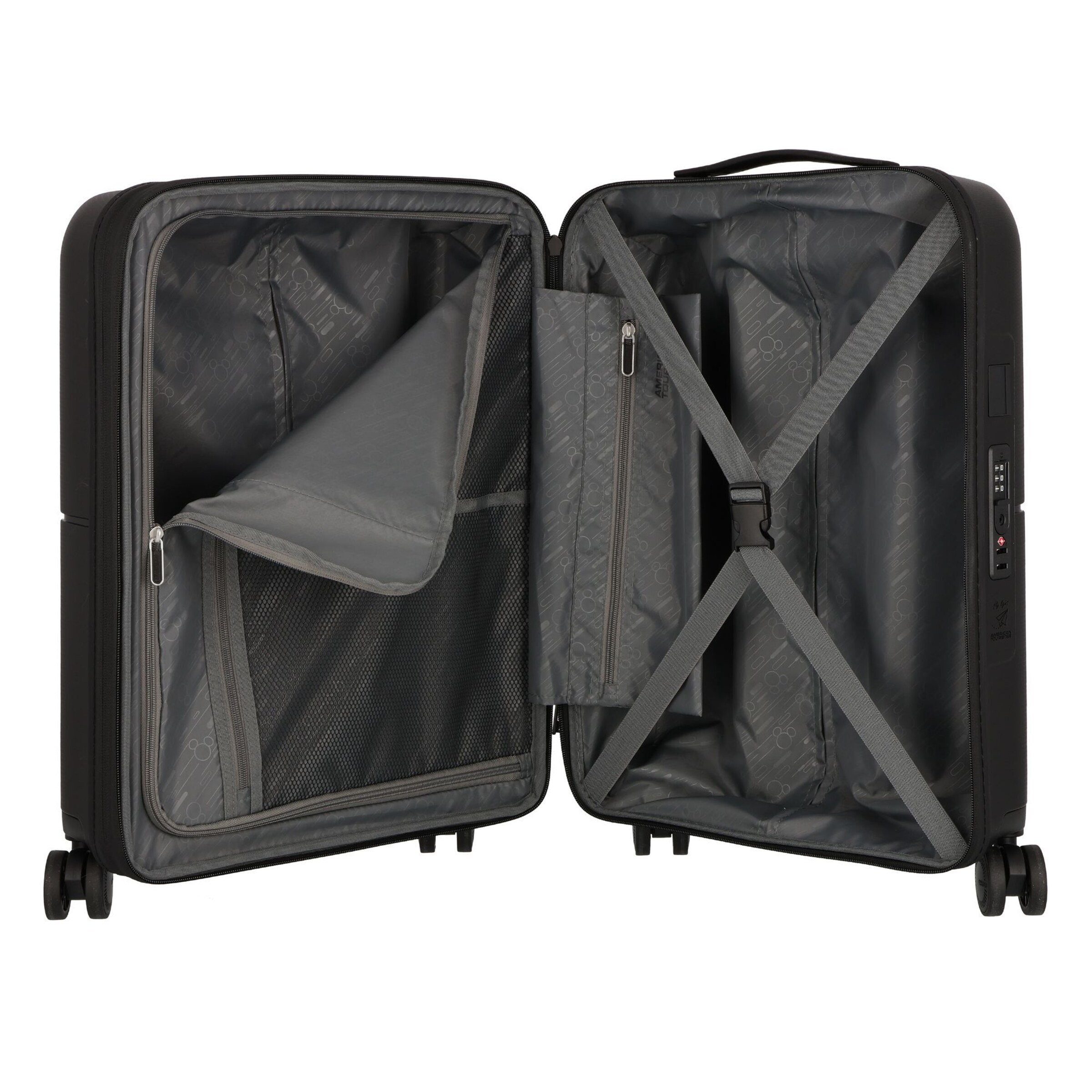 American Tourister Trolley 'Dashpop Disney' in Zwart