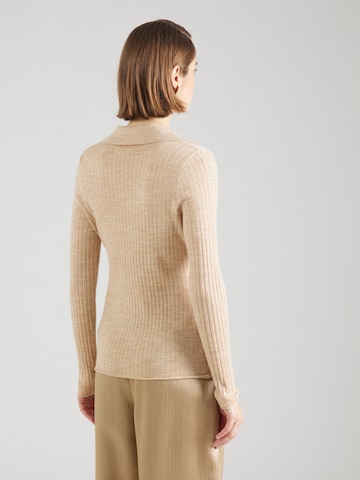 Abercrombie & Fitch Gebreid vest in Beige
