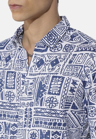 Campus Sutra Regular fit Overhemd 'Travis' in Blauw