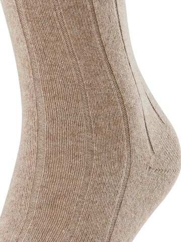 FALKE Socks 'Lhasa Rib' in Brown