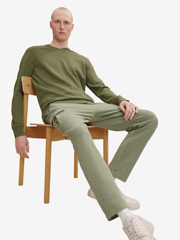 TOM TAILOR Regular fit Sweater in Green