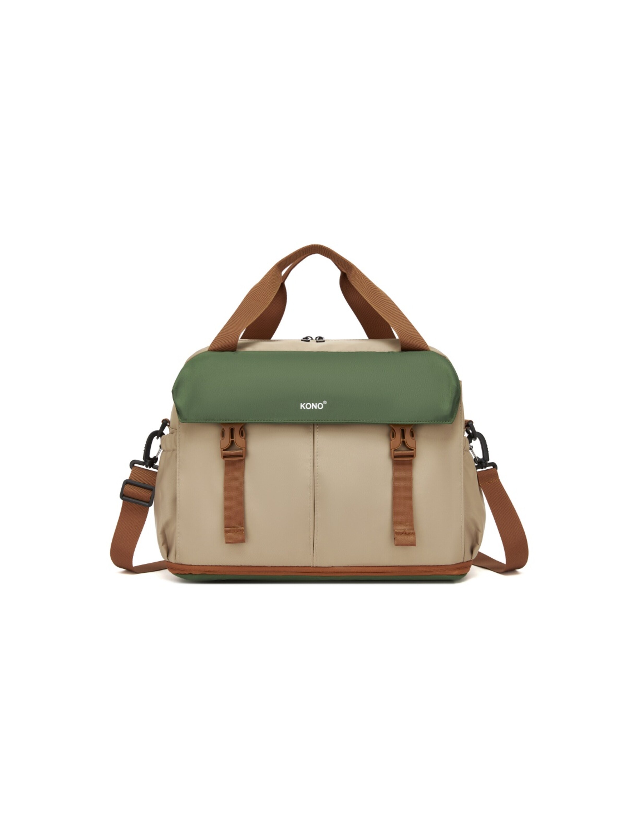 Kono Shoulder Bag in Green: front