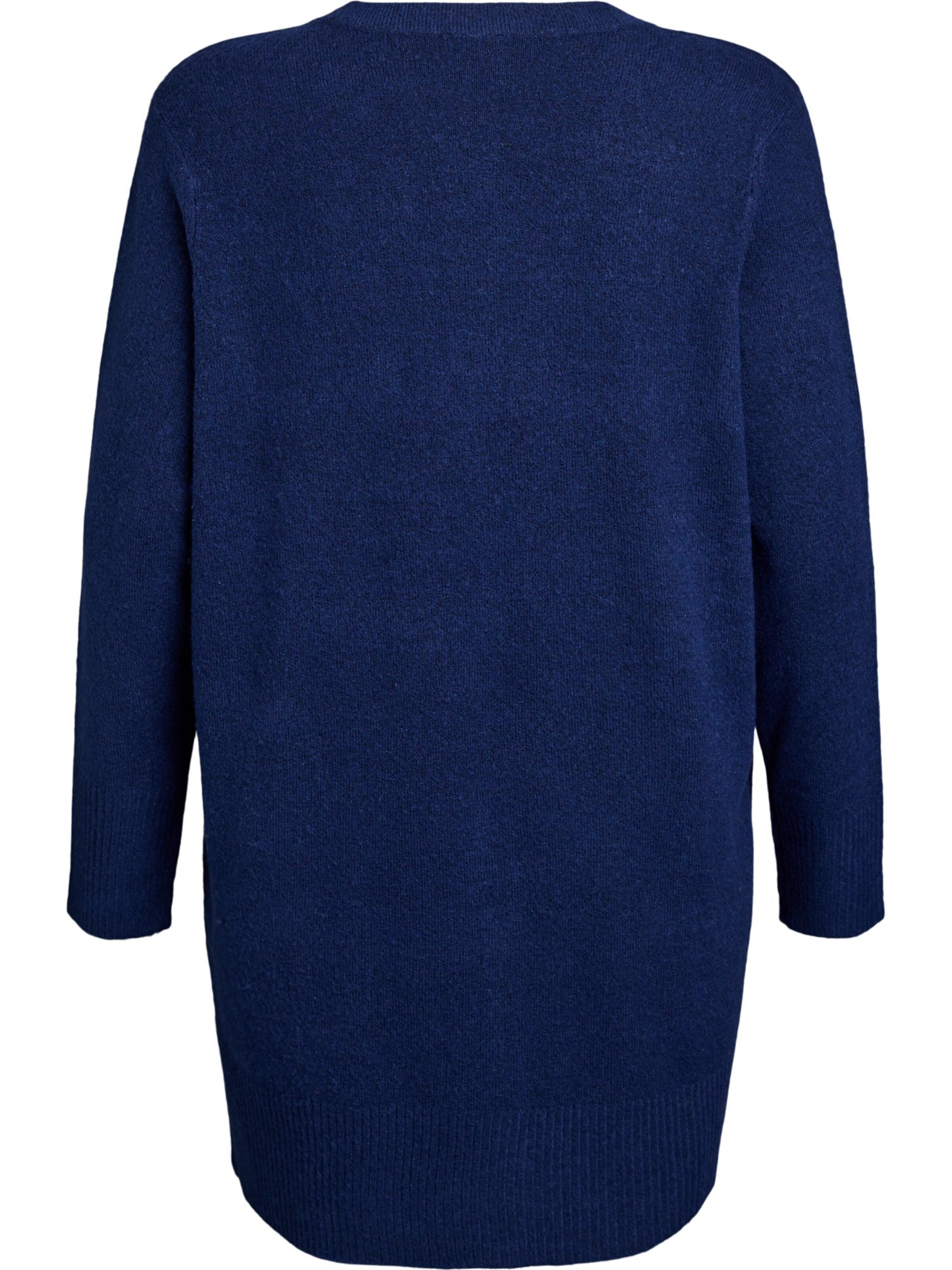 Zizzi Strickjacke 'Casunny' in Blau