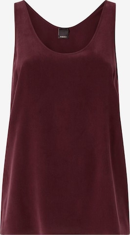 PINKO Top 'PINKO CRAZY CANOTTIERA canotta' in Rood: voorkant