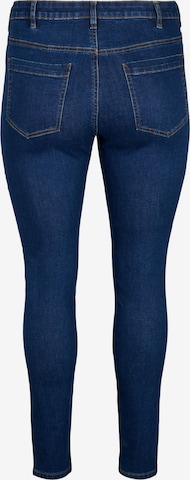 Zizzi Skinny Jeans 'Amy' in Blauw