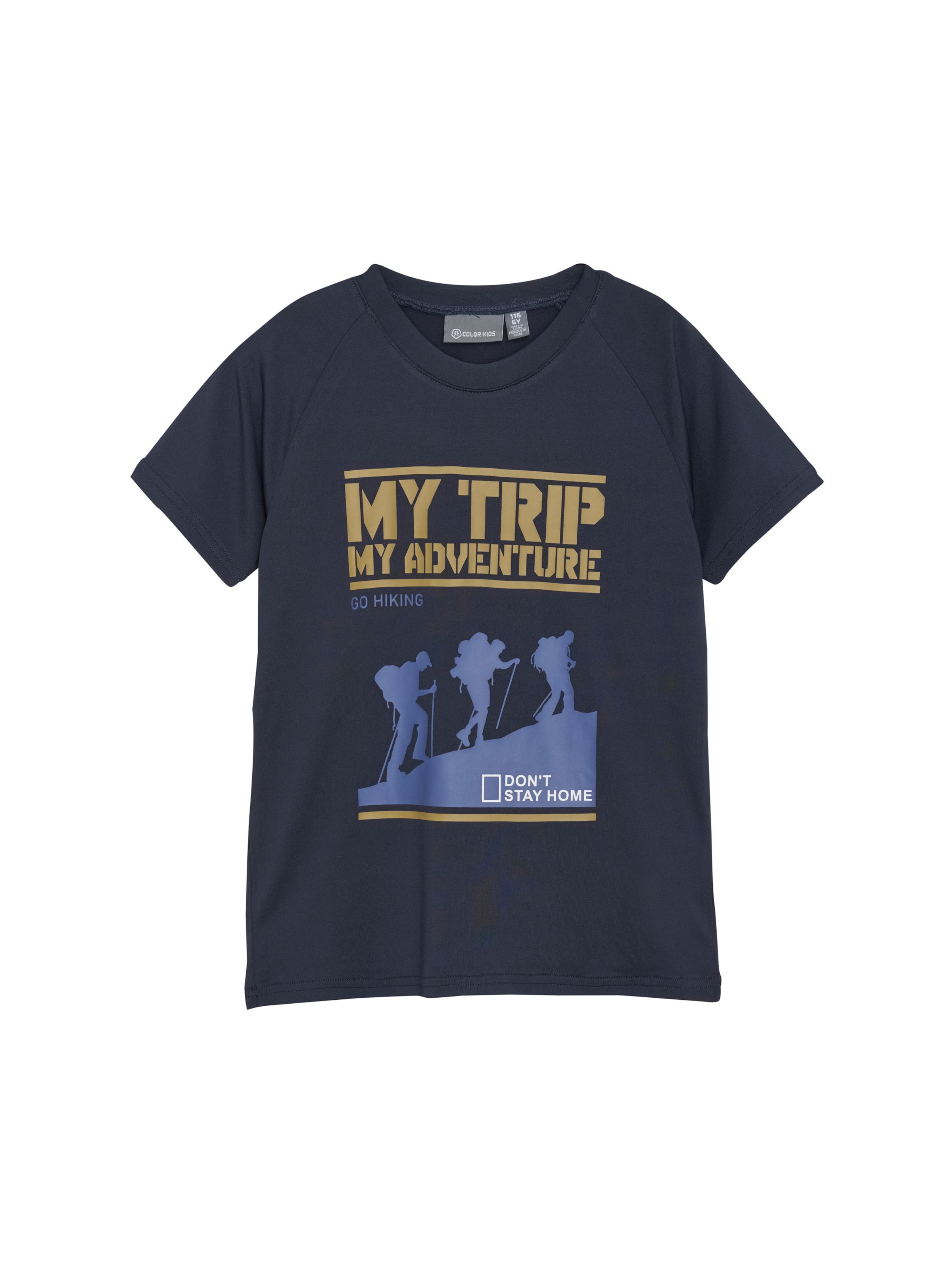 COLOR KIDS - Camisola em azul: frente