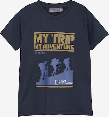 COLOR KIDS Shirt in Blauw: voorkant