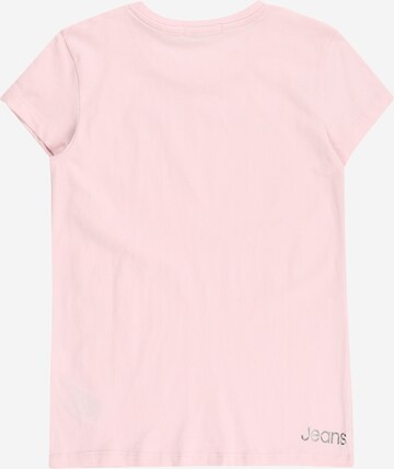 Calvin Klein Jeans T-shirt i rosa