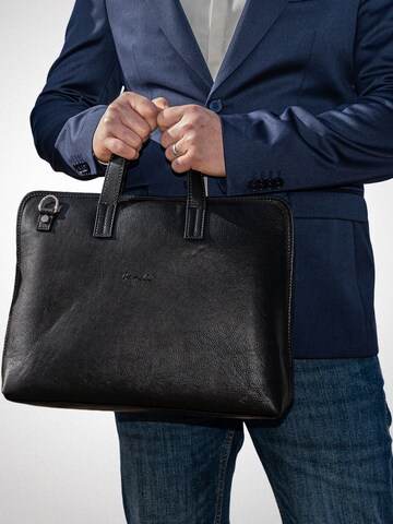 bupell Laptop Bag 'Pietro' in Black