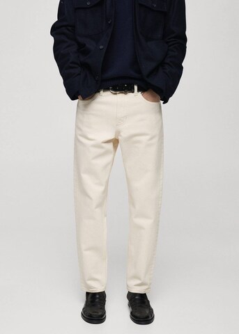 MANGO MAN Regular Jeans 'Ben' in Beige: Vorderseite