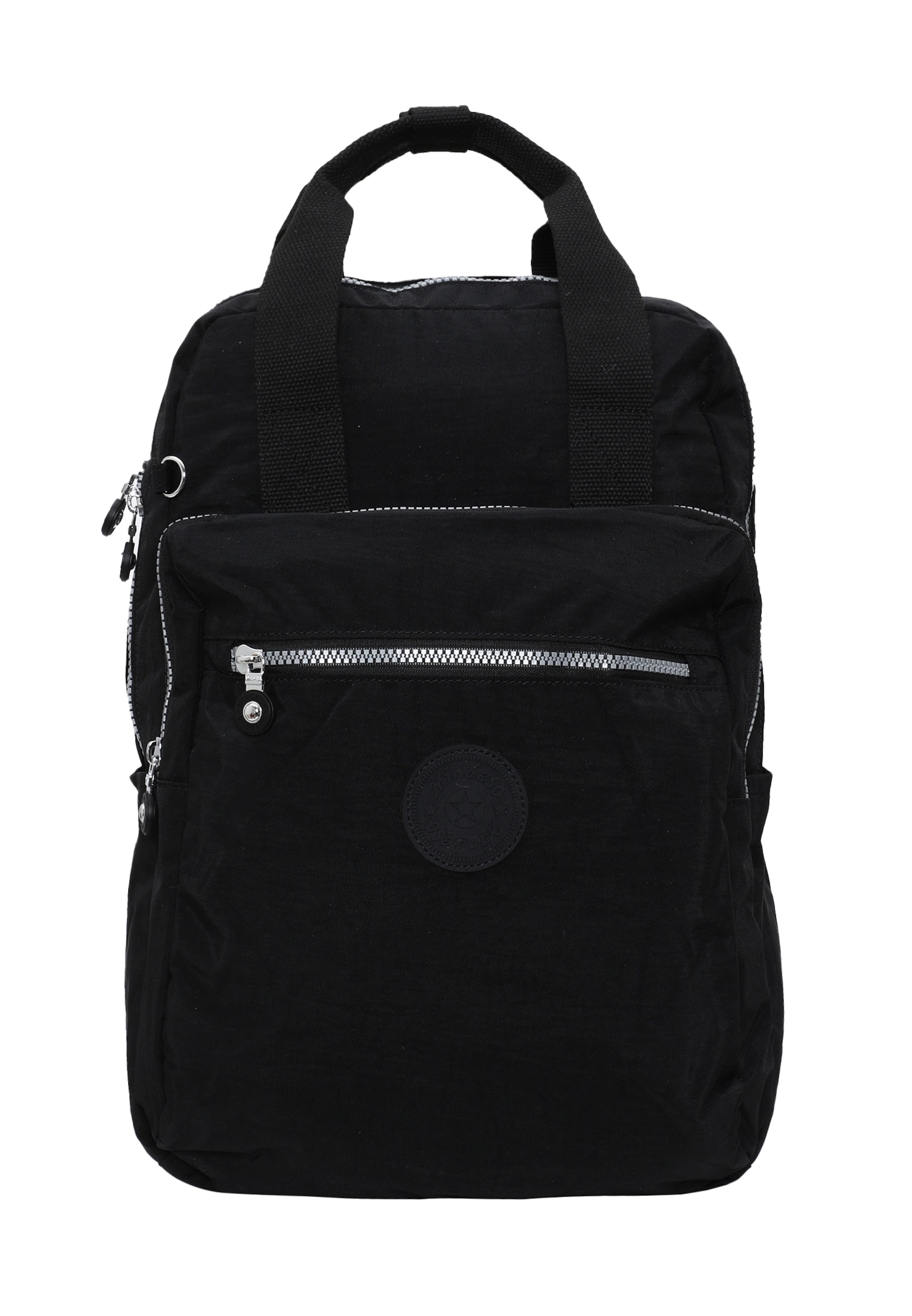 Sac à dos Mindesa en noir : devant