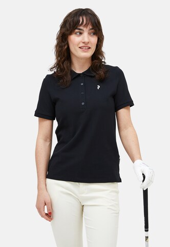 T-shirt PEAK PERFORMANCE en noir : devant