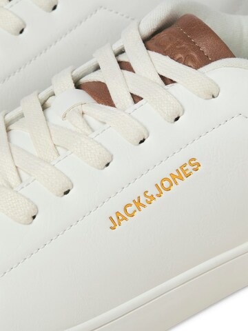 JACK & JONES Athletic lace-up shoe 'Bosley' in White