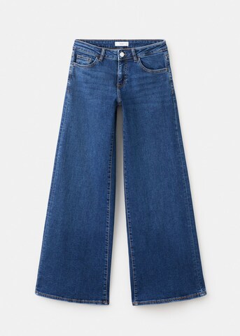 MANGO TEEN Wide Leg Jeans 'Kim' in Blau
