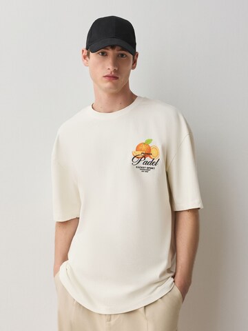 T-Shirt Next en blanc