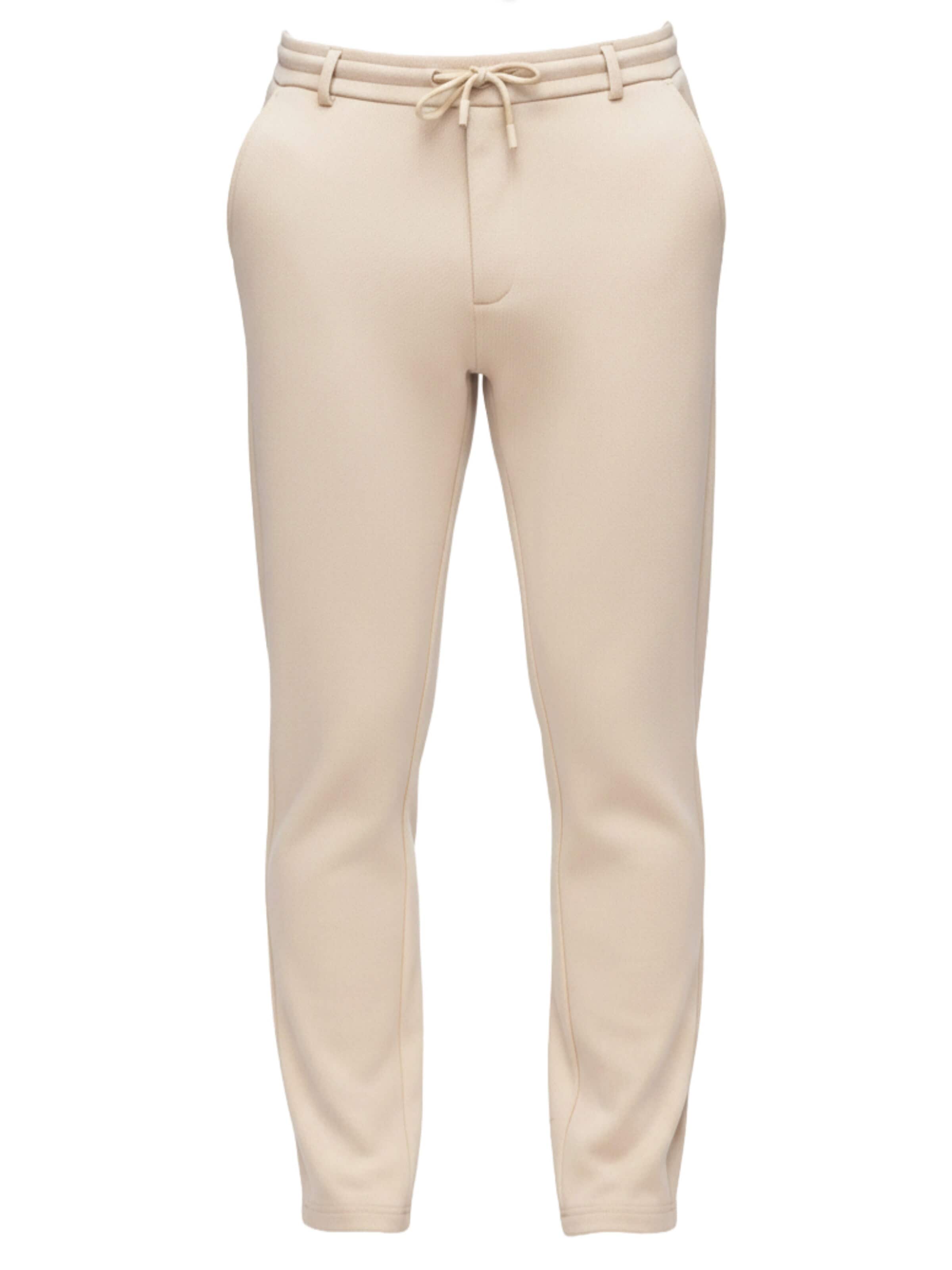 Tapered Pantaloni di Ombre in beige: frontale