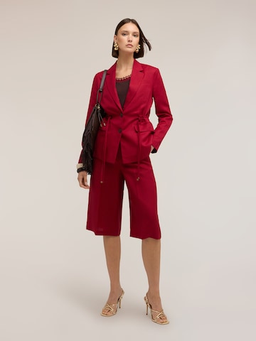 Wide Leg Pantalon MOTIVI en rouge