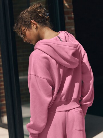 self. Tepláková bunda - Ružová