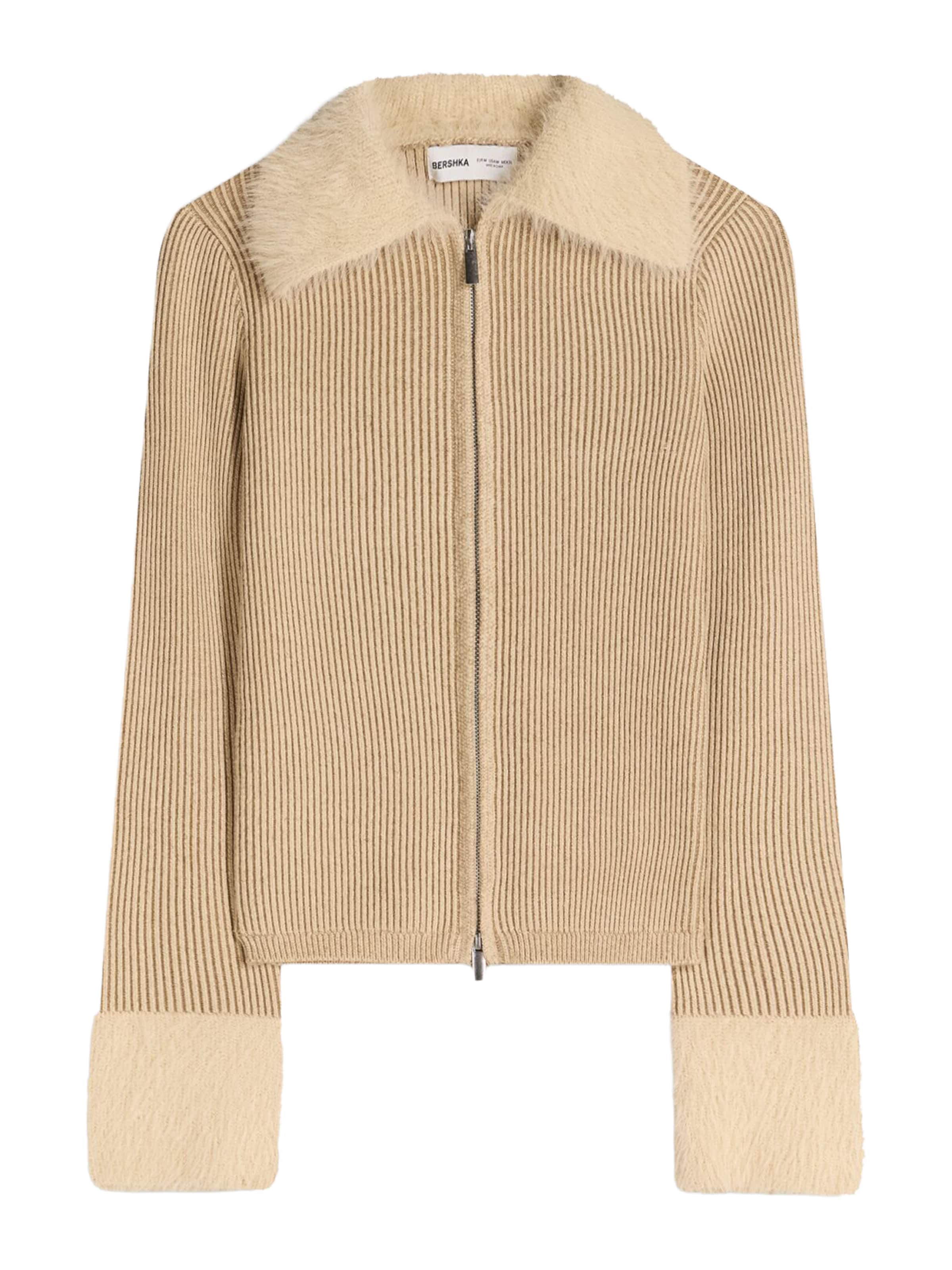 Giacchetta di Bershka in giallo: frontale