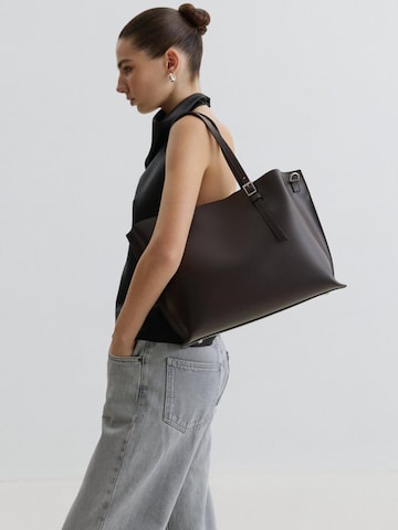 Estro Shopper '1185' in Bruin: voorkant