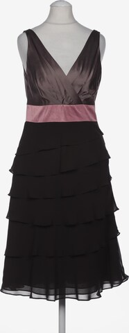 Mariposa Dress in XS in Brown: front
