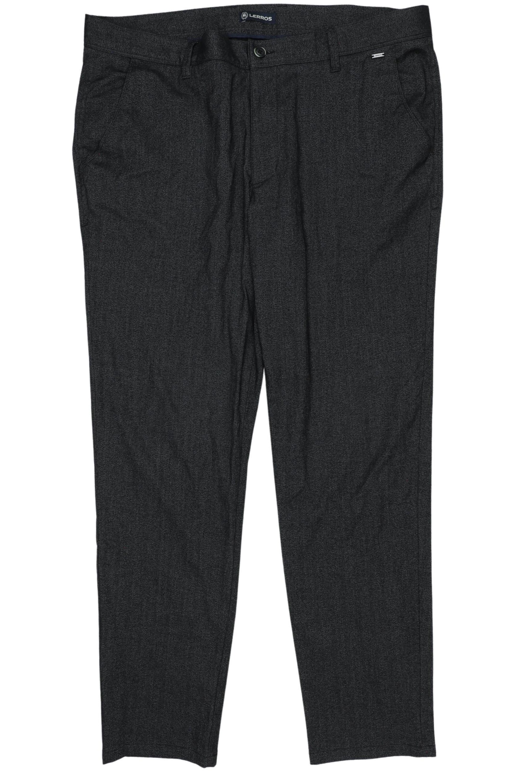 LERROS Pants in 38 in Grey: front