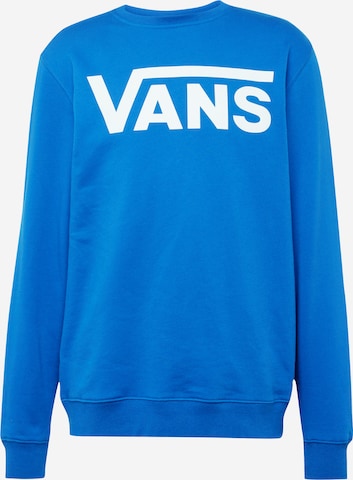 VANS Sweatshirt in Blue: front