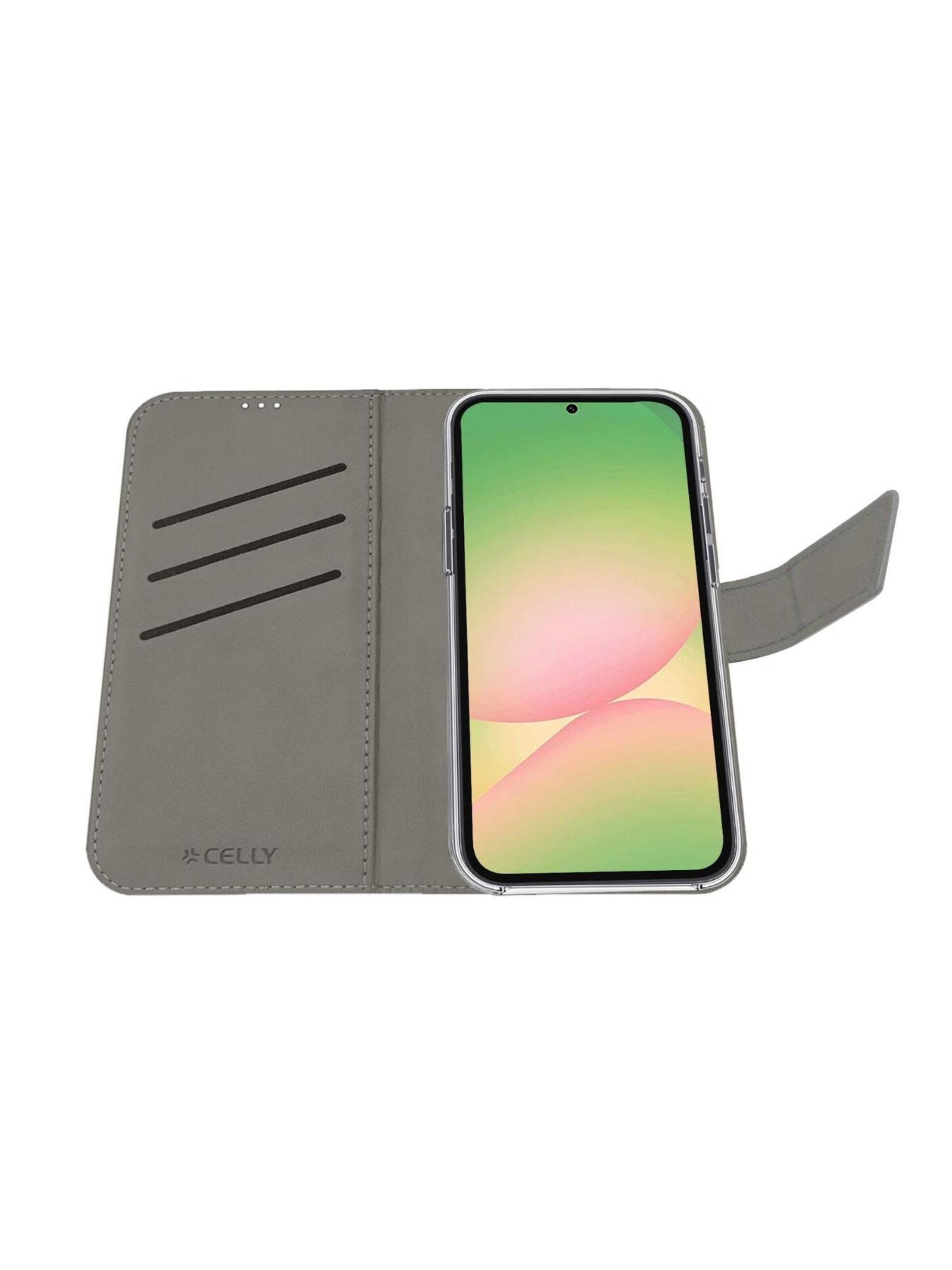 Protection pour Smartphone 'Celly Wally for Samsung Galaxy A57 5G/ Galaxy A57 5G EE' Celly en noir