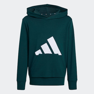 ADIDAS SPORTSWEAR Athletic Sweatshirt 'Essentials' in Dark green / White, Item view