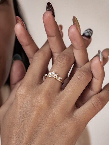 Hey Happiness Ring 'Fireworks' in Gold