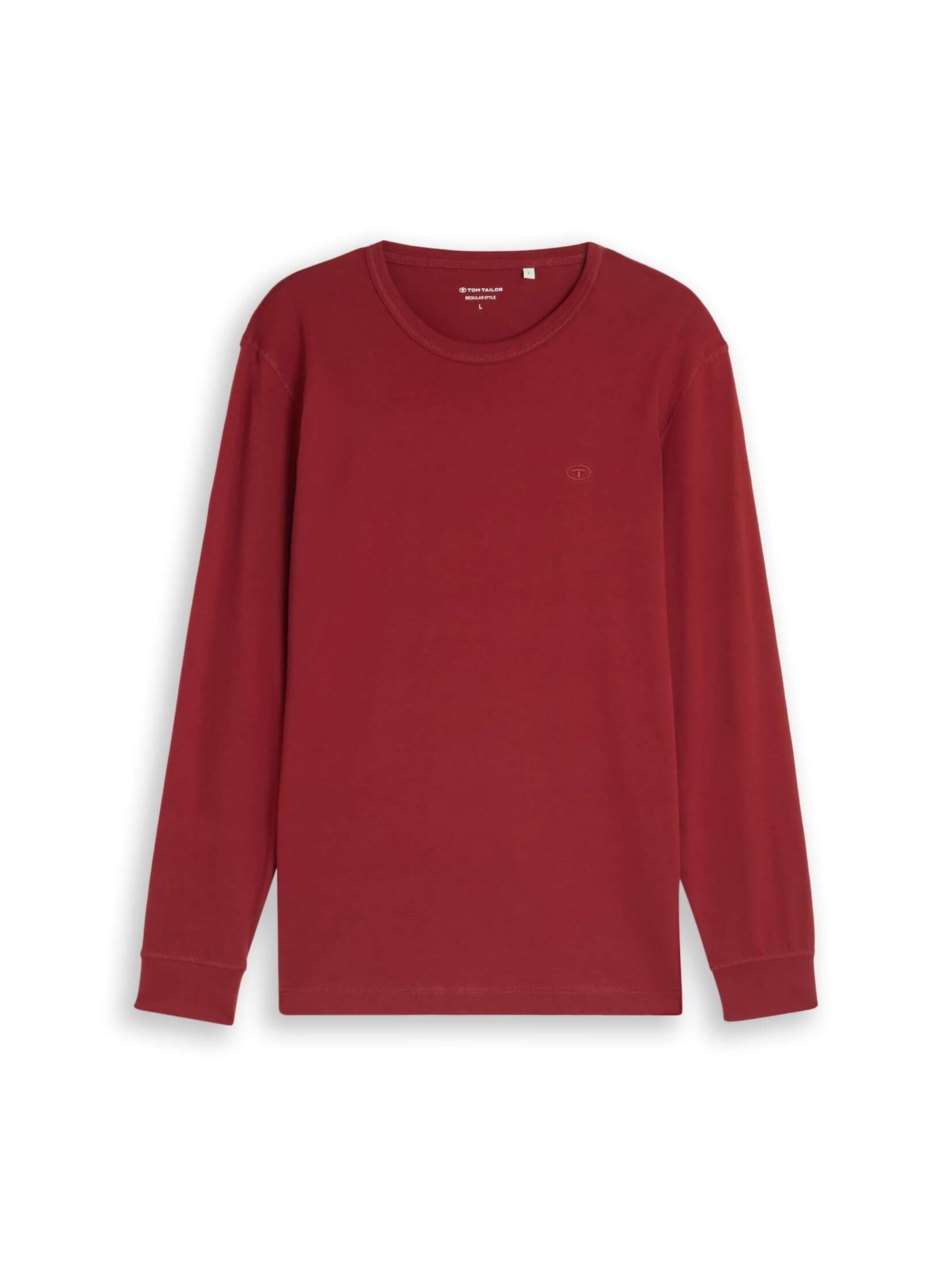 TOM TAILOR Shirt in Rot: Vorderseite
